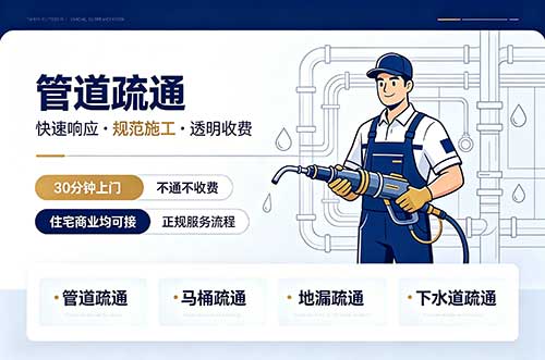 海阳管道疏通