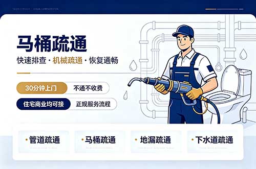 海阳马桶疏通