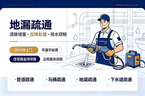 海阳地漏疏通