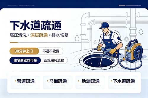 海阳下水道疏通