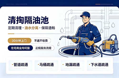 海阳清掏隔油池